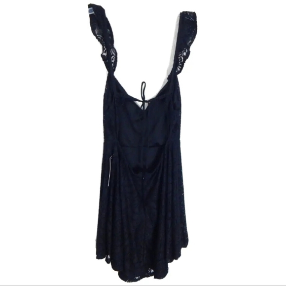 Lulu's Absolutely Adorable Open Back Lace Dress - Picture 4 of 5